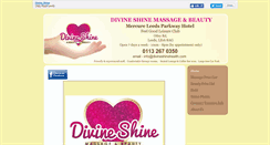 Desktop Screenshot of divineshinehealth.com